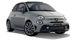 Abarth 595 Turismo – in black and white